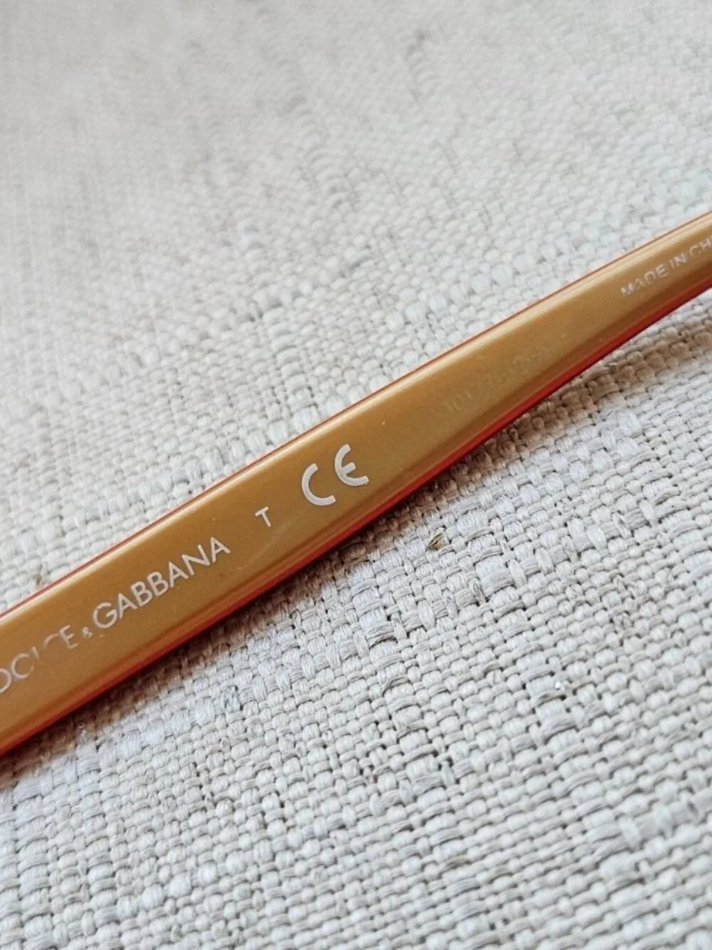Dolce&Gabbana Women Eyeglasses Frame DG1273 53[]16 140 Red/Gold Tone Glasses